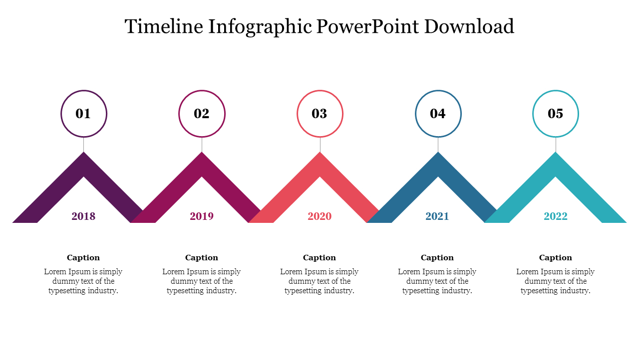 Timeline Infographic PowerPoint Free Download